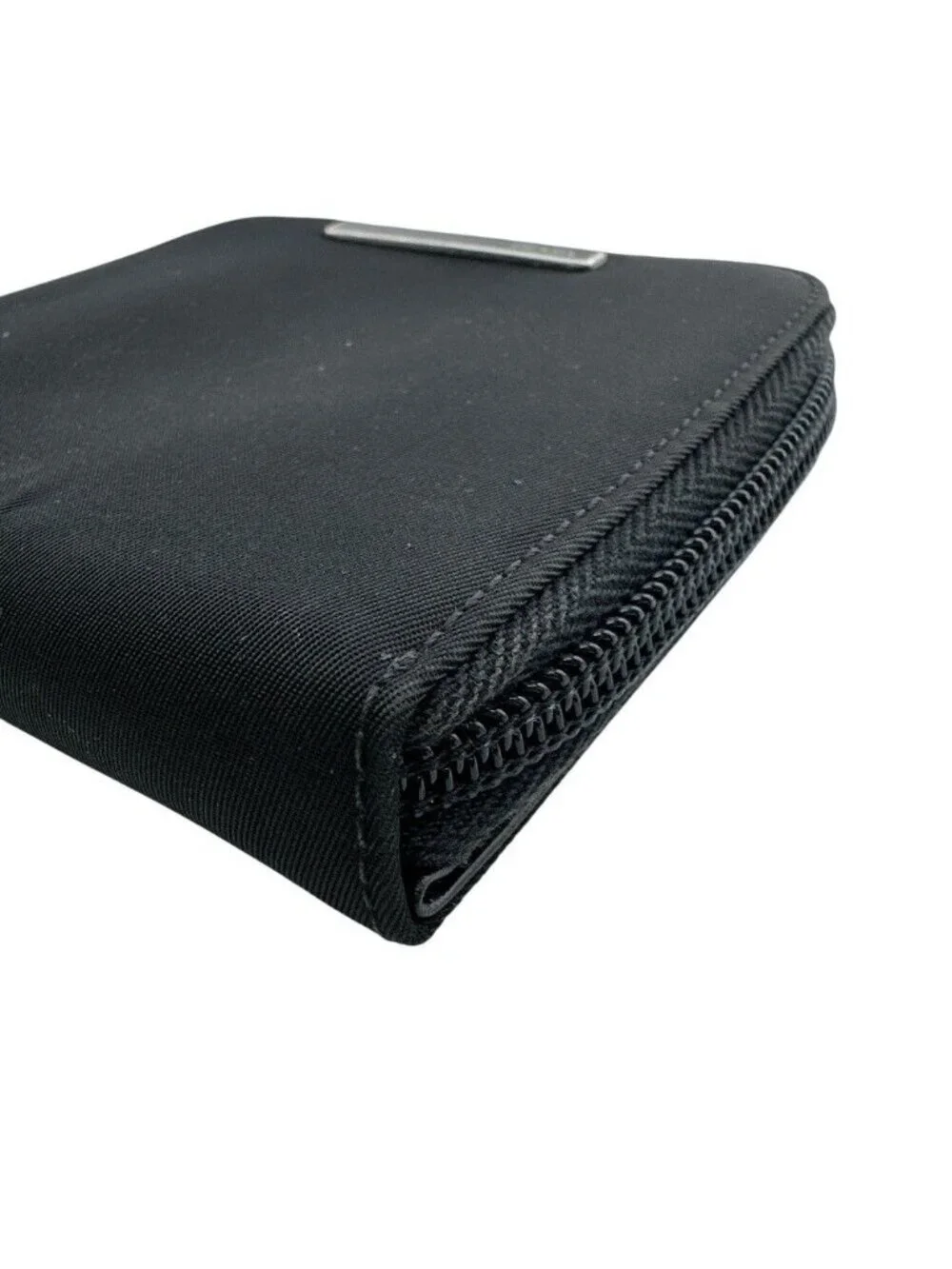 Prada Nylon Bifold Wallet Black